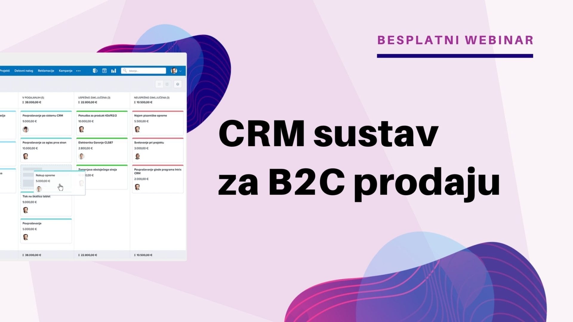 Webinar Crm Sustav Za B C Prodaju Intrix